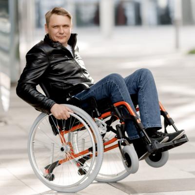 Механическая инвалидная коляска PLATINUM NEW 1000